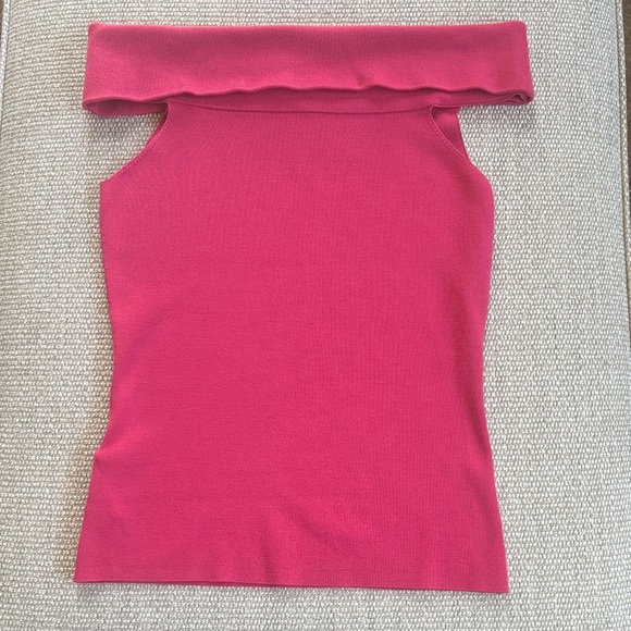 Ann Taylor Tops - Off-the-Shoulder Fuchsia Knit Tank Top
Ann Taylor Size M